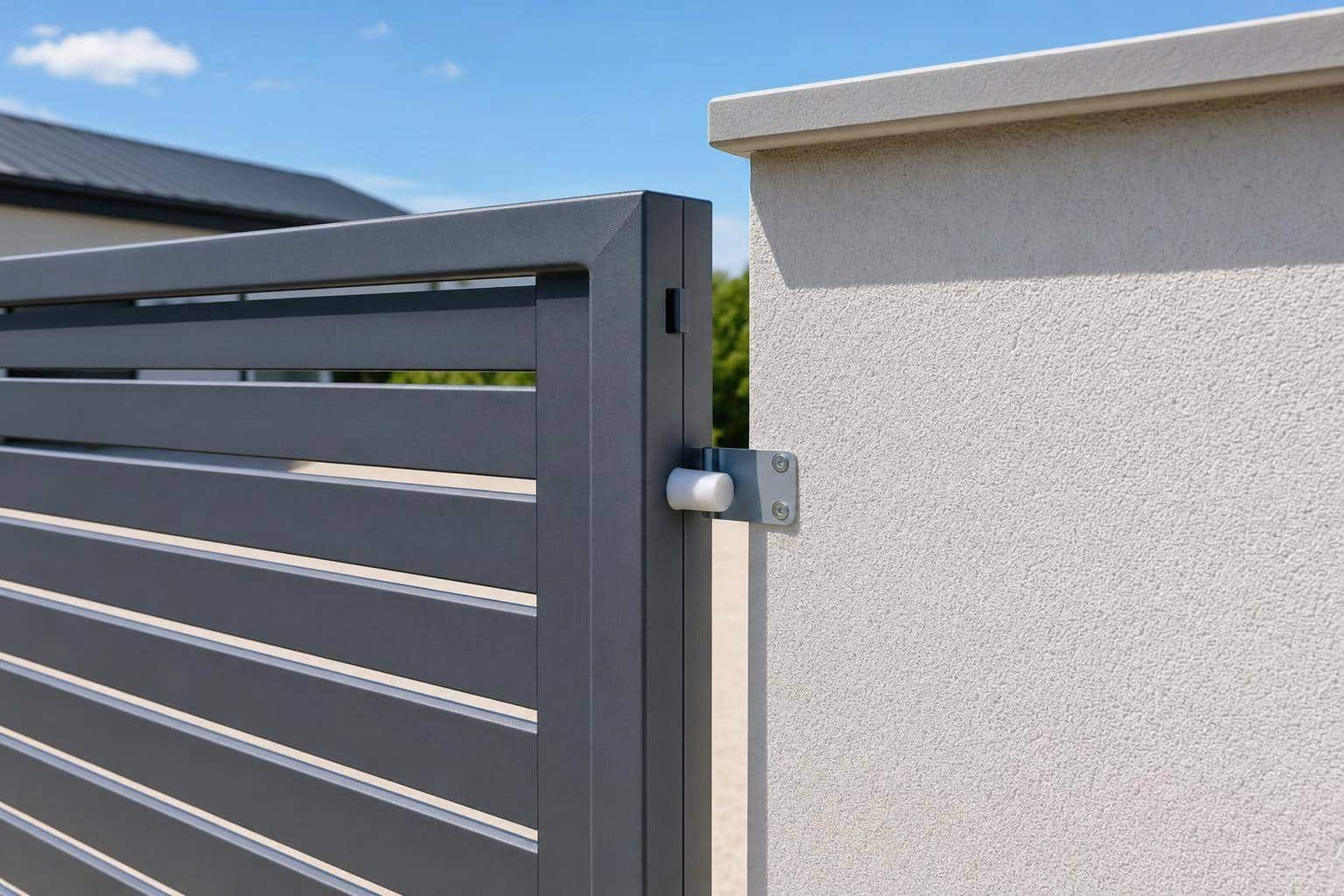 Comment empêcher un portail de taper contre un mur ?