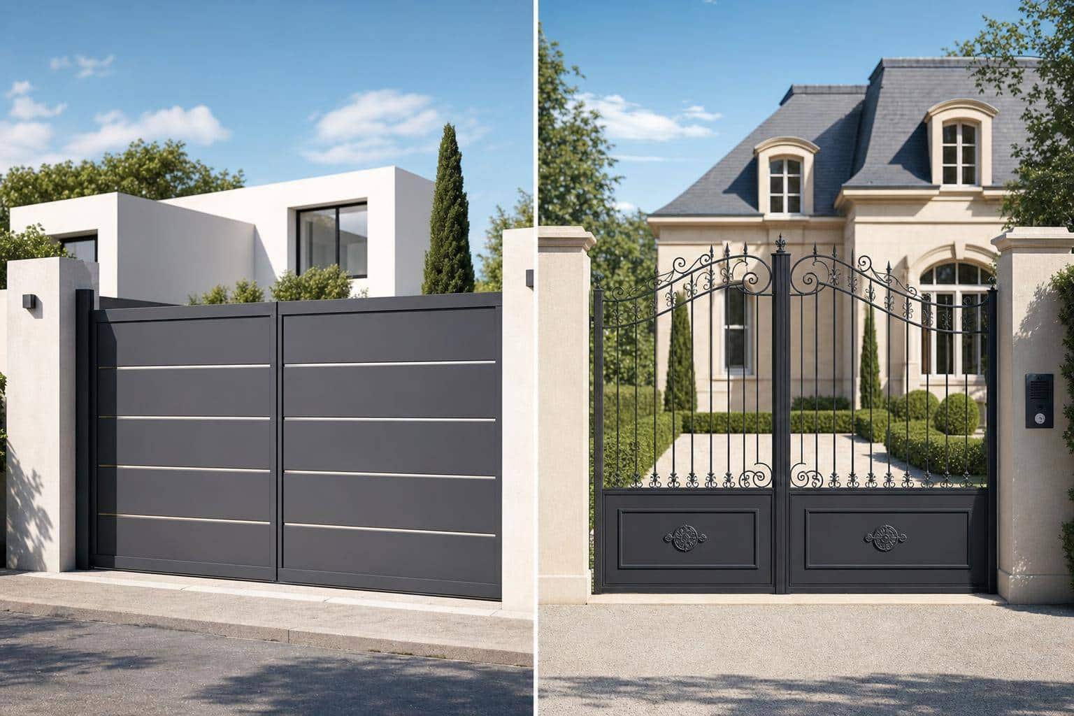 Portail moderne ou classique : quel style choisir ?