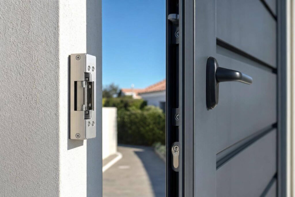 Comment installer une gâche électrique sur un portillon ?