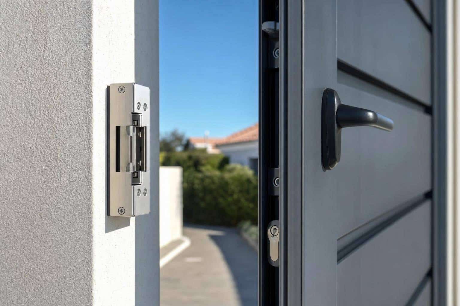 Comment installer une gâche électrique sur un portillon ?
